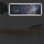 Wallity Lienzo Decorativo Iluminado con LEDs 3090NASA-005 Multicolor